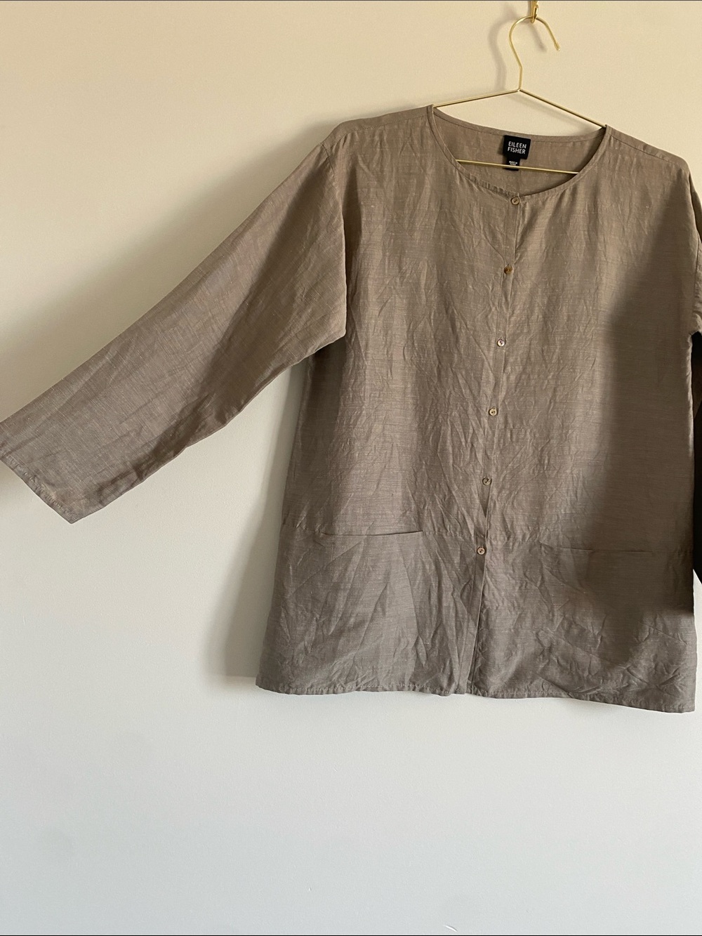 Eileen F Silk & Linen Set 2pc - Picture 5 of 16
